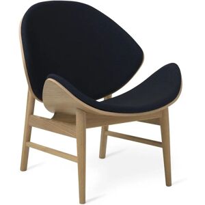 Warm Nordic The Orange Lounge Chair SH: 38 cm - Oak/Midnight Blue