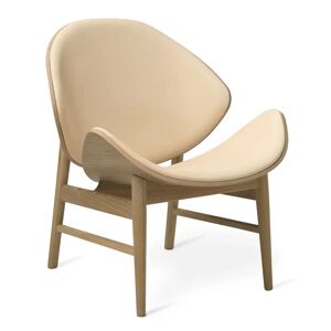 Warm Nordic The Orange Lounge Chair SH: 38 cm - Oak/Nude