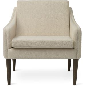 Warm Nordic Mr. Olsen Lounge Chair SH: 46 cm - Smoked Oak/Cream