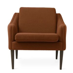 Warm Nordic Mr. Olsen Lounge Chair SH: 46 cm - Smoked Oak/Spicy Brown