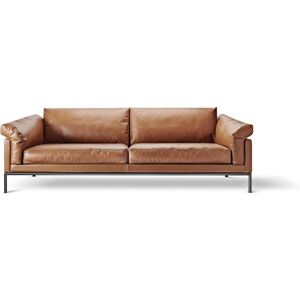 Eva Solo Crush Sofa 3 pers. B: 222 cm - ENVY Cognac 20320 Læder