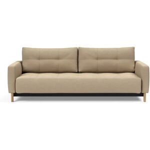 Innovation Living Pyxis D.E.L Sofa Bed B: 232 cm - Lakeret Eg/587 Phobos Mocha