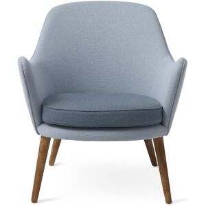 Warm Nordic Dwell Lounge Chair SH: 46 cm - Minty Grey/Blue