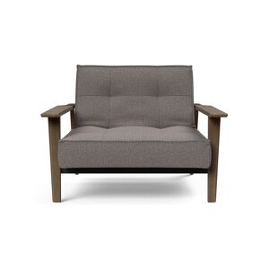 Innovation Living Splitback Frej Chair B: 112 cm - Smoked Oak/521 Mixed Dance Grey