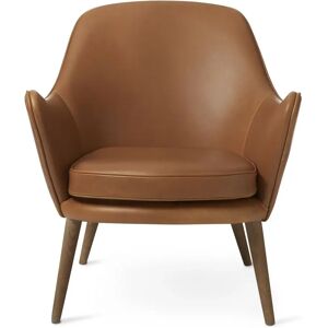 Warm Nordic Dwell Lounge Chair SH: 46 cm - Camel