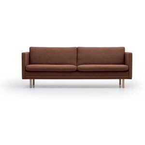 Mogens Hansen MH276 3 Pers Sofa m. Runde Ben L: 210 cm - Fiord 0642/Eg