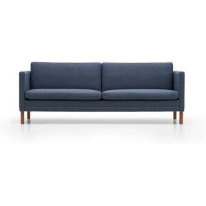 Mogens Hansen MH276 3 Pers Sofa L: 210 cm - Fiord 0771/Valnød