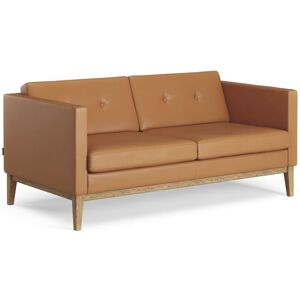 Swedese Madison 2 pers. Sofa med Knapper B: 155 cm - Olieret Eg/Soft 54036