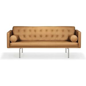 Dux Ritzy 3 Pers. Sofa L: 210 cm - Chrome/Naturale Camel