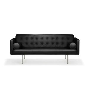 Dux Ritzy 3 Pers. Sofa L: 210 cm - Chrome/Naturale Schwartz