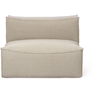 Ferm Living Catena Sofa Center L100 Rich Linen 108x108 cm - Natural