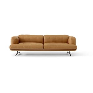 &Tradition Inland AV23 3 Seater Sofa SH: 40 cm - Noble Cognac Leather