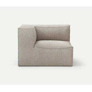 Ferm Living Catena Sofa Connect Corner L200 Confetti Boucle 108x108 cm - Light Grey