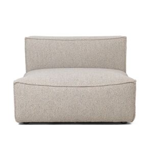 Ferm Living Catena Sofa Center L100 Confetti Boucle 108x108 cm - Light Grey