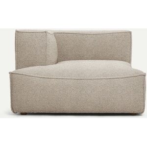 Ferm Living Catena Sofa Chaise Longue Left L600 Confetti Boucle 108x108 cm - Light Grey