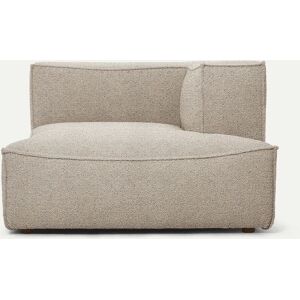 Ferm Living Catena Sofa Chaise Longue Right L601 Confetti Boucle 108x108 cm - Light Grey