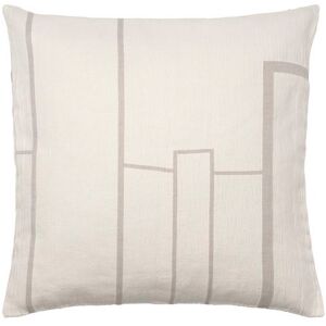 Kristina Dam Studio Architecture Cushion Cover 60x60 cm - Off White/Beige