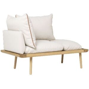 Umage Lounge Around 1,5-Seater Sofa L: 127 cm - Oak/White Sands