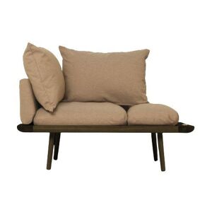 Umage Lounge Around 1,5-Seater Sofa L: 127 cm - Dark Oak/Sugar Brown