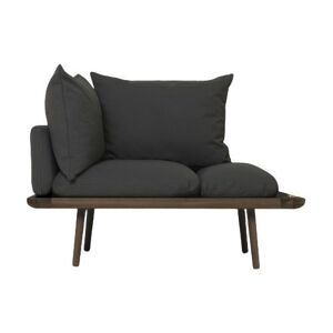 Umage Lounge Around 1,5-Seater Sofa L: 127 cm - Dark Oak/Shadow