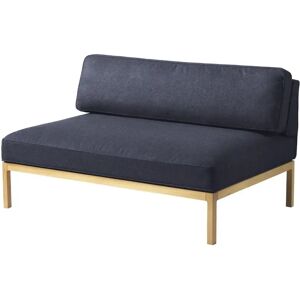 FDB Møbler L37 7-9-13 Midtermodul 130x90 cm - Dark Blue/Main Line Flax