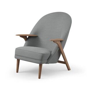 Warm Nordic Wingman Lounge Chair SH: 42 cm - Mood 1102/Oiled Oak