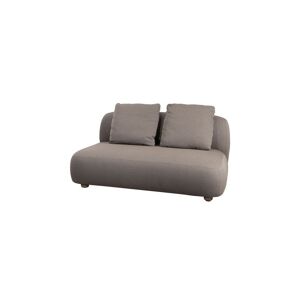 Cane-line Outdoor Capture 2 Pers. Sofa Modul inkl. AirTouch Hynder B: 150 cm - Taupe
