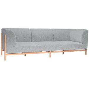 Hübsch Moment 3-Pers. Sofa L: 257 cm - Grå/Natur