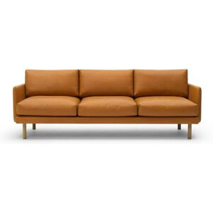 Bruunmunch EMO 3 Seater L: 207 cm - Dakar Cognac/Natural Oak