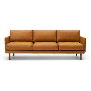 Bruunmunch EMO 3 Seater L: 207 cm - Dakar 0250 Cognac/Smoked Oak