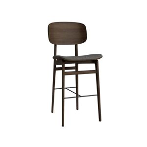 NORR11 NY11 Bar Chair SH: 65 cm - Dark Smoked Oak/Hallingdal 368
