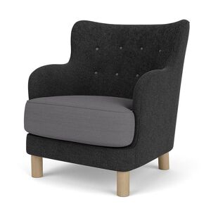 Audo Copenhagen Constance Lounge Chair SH: 43,6 cm - Oak/Hallingdal 65 173