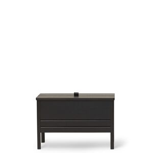 Form & Refine A Line Storage Bench 68 B: 68 cm - Black Oak