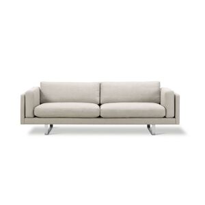 Erik Jørgensen EJ 280 2 Pers. Sofa 86 L: 210 cm - Njord Beige/Børstet Krom