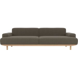 Bruunmunch Reason 2,5 Pers. Sofa L: 248 cm - Crush 50