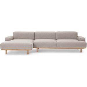 Bruunmunch Reason 2 Pers. Sofa m. Venstre Chaiselong L: 288 cm - Re-Wool 218