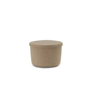 Normann Copenhagen Hide Puf Lille 39x52,5 cm - Sand