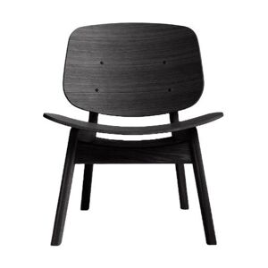 Ro Collection Pandora Lounge SH: 39,1 cm - Black Lacquered Oak
