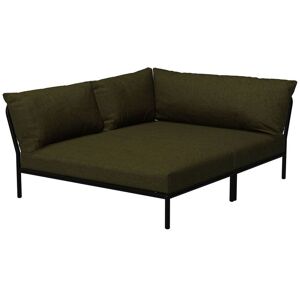 HOUE Level 2 Cozy Corner Lounge Sofa Left 173,5x139 cm - Dark Grey/Leaf