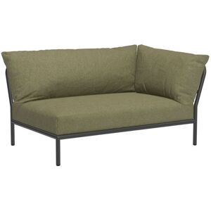 HOUE Level 2 Corner Lounge Sofa Right 139x92,5 cm - Dark Grey/Leaf