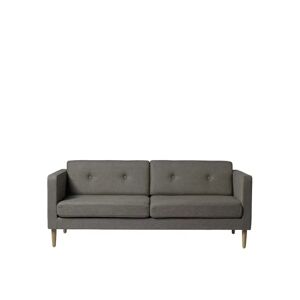 FDB Møbler Firhøj 2,5 Pers Sofa L: 198 cm - MLF61/Grå