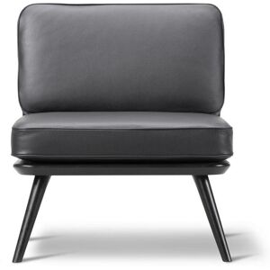 Fredericia 1711 Spine Lounge Suite Chair Petit - Læder Primo/Ask