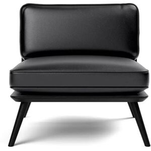 Fredericia 1710 Spine Lounge Suite Chair - Læder Primo/Ask