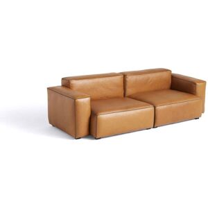 HAY Mags Soft Low Armrest 2,5 Seater Combination 1 L: 238 cm - Sense Cognac