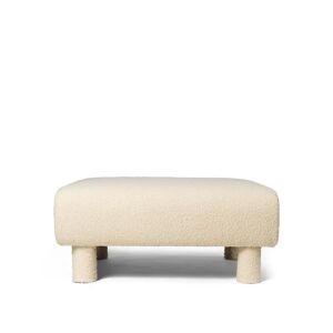 Ferm Living Dase Ottoman H: 41 cm - Nordic Bouclé/Off-White