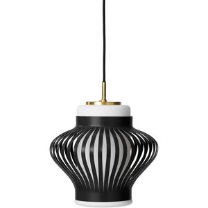 Warm Nordic - Opal Lamella Pendel Black Noir