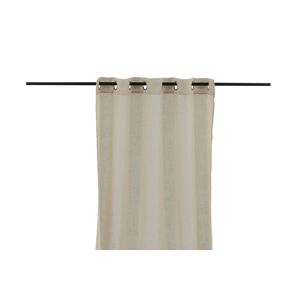 Kaya gardin 1 stk. med ringe 290x140cm beige.