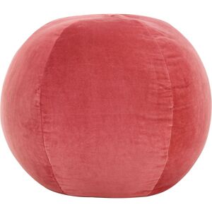 vidaXL puf bomuldsfløjl 50 x 35 cm pink