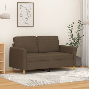 vidaXL 2-personers sofa 120 cm stof brun