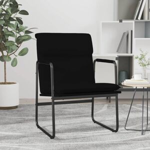 vidaXL loungestol 55x64x80 cm kunstlæder sort